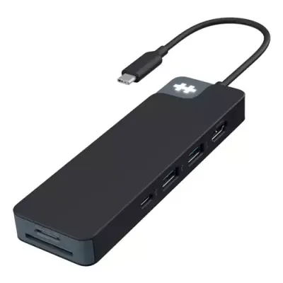 Targus HyperDrive Wired Dock 100 W Black MicroSD (TransFlash) 5 Gbit/s
