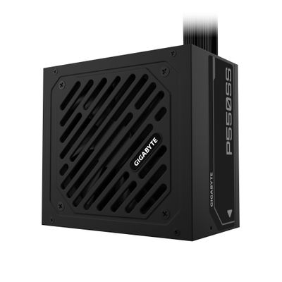 GIGABYTE P550SS power supply unit 550 W 20+4 pin ATX ATX Black - Thumbnail 2