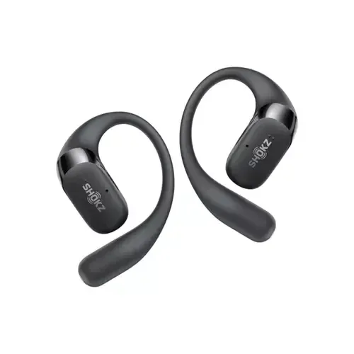 SHOKZ OpenFit 2+ Headphones Wireless Ear-hook In-ear Calls/Music Bluetooth Black - Image 1
