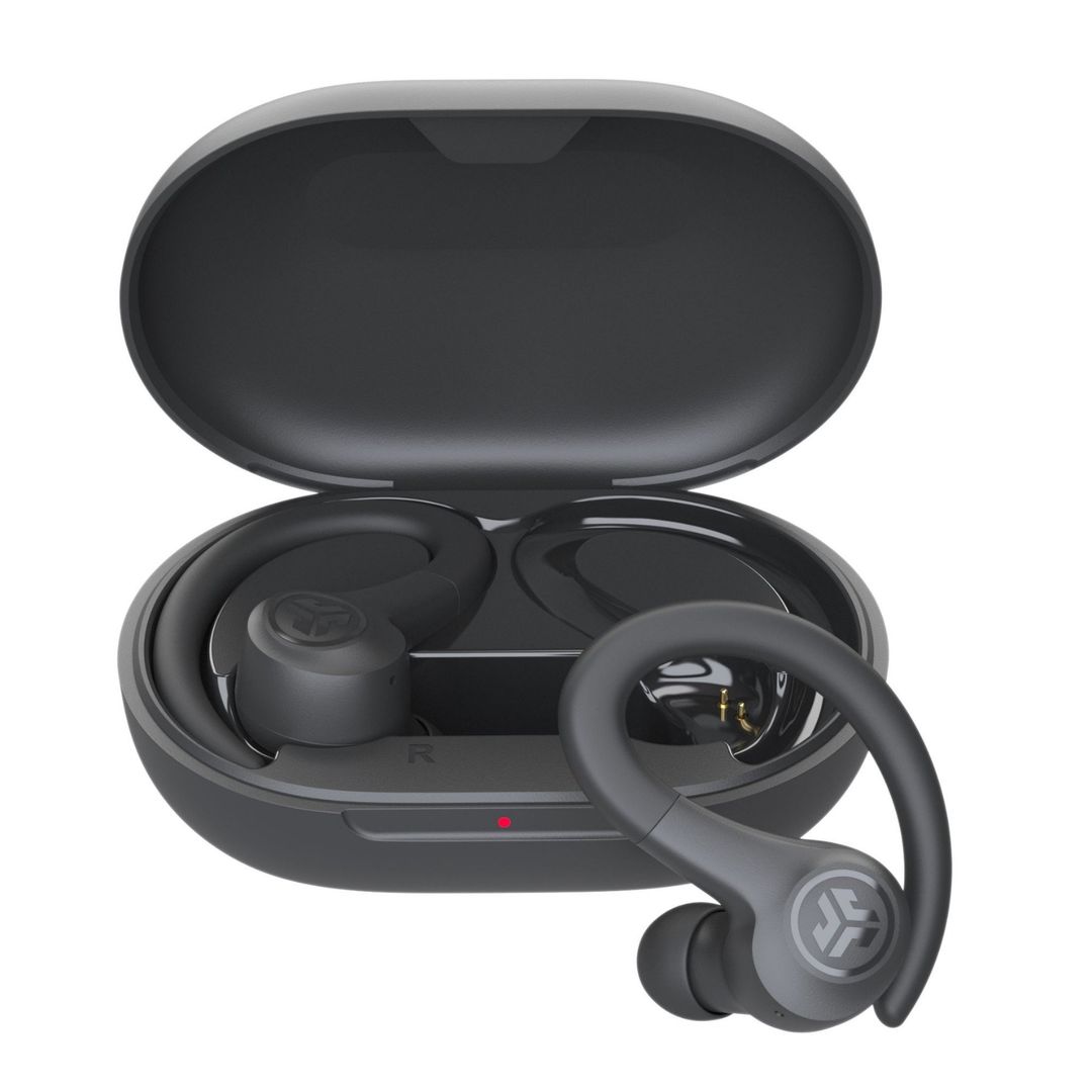 JLab Go Air Sport True Wireless Headset True Wireless Stereo (TWS) Ear-hook Sports Bluetooth Graphite - Image 1