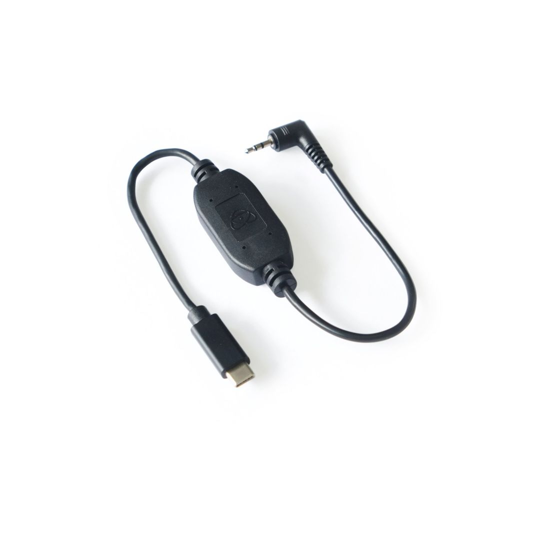 Atomos ATOMCAB018 cable gender changer USB C LANC 2.5 mm Black - Image 1