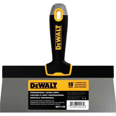 DeWalt Soft Grip Dry Wall Taping Knife 250mm