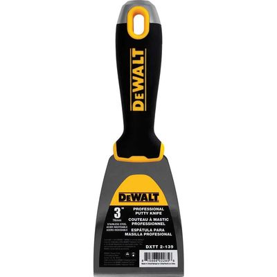 DeWalt Hammer End Dry Wall Jointing and Filling Knife 75mm