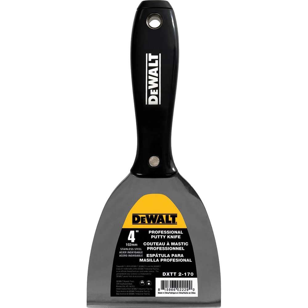 DeWalt Dry Wall Jointing and Filling Knife 100mm - Image 1