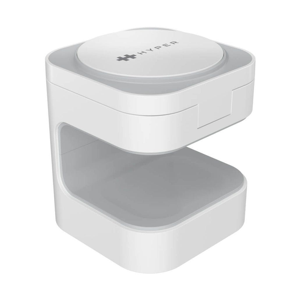 Targus HJ3320WHGL mobile device charger Headphones, Smartphone, Smartwatch White USB Wireless charging Fast charging Indoor - Image 1