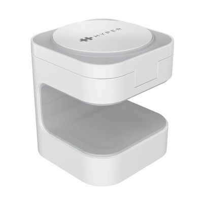 Targus HJ3320WHGL mobile device charger Headphones, Smartphone, Smartwatch White USB Wireless charging Fast charging Indoor