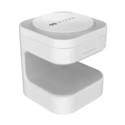 Targus HJ3320WHGL mobile device charger Headphones, Smartphone, Smartwatch White USB Wireless charging Fast charging Indoor - Thumbnail 3