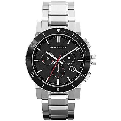 Burberry BU9380 Men's Watch 42mm The City Silver