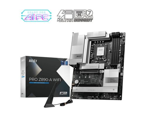 MSI PRO Z890-A WIFI motherboard Intel Z890 LGA 1851 (Socket V1) ATX - Thumbnail 2