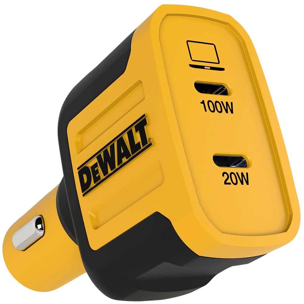 Dewalt 2 Port PPS PD Car Charger - Image 1