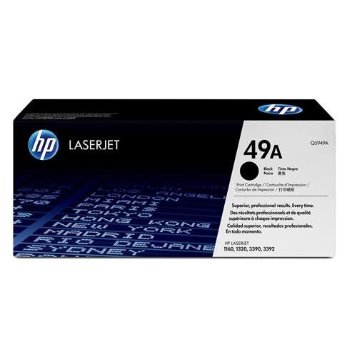 HP 49A Black Original LaserJet Toner Cartridge - Image 1