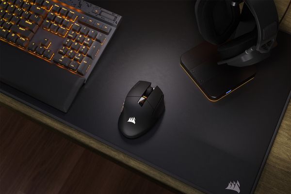 Corsair SCIMITAR ELITE WIRELESS mouse Gaming Right-hand RF Wireless + Bluetooth + USB Type-C Optical 26000 DPI