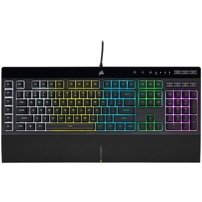 Corsair K55 RGB PRO keyboard Gaming USB QWERTY UK English Black