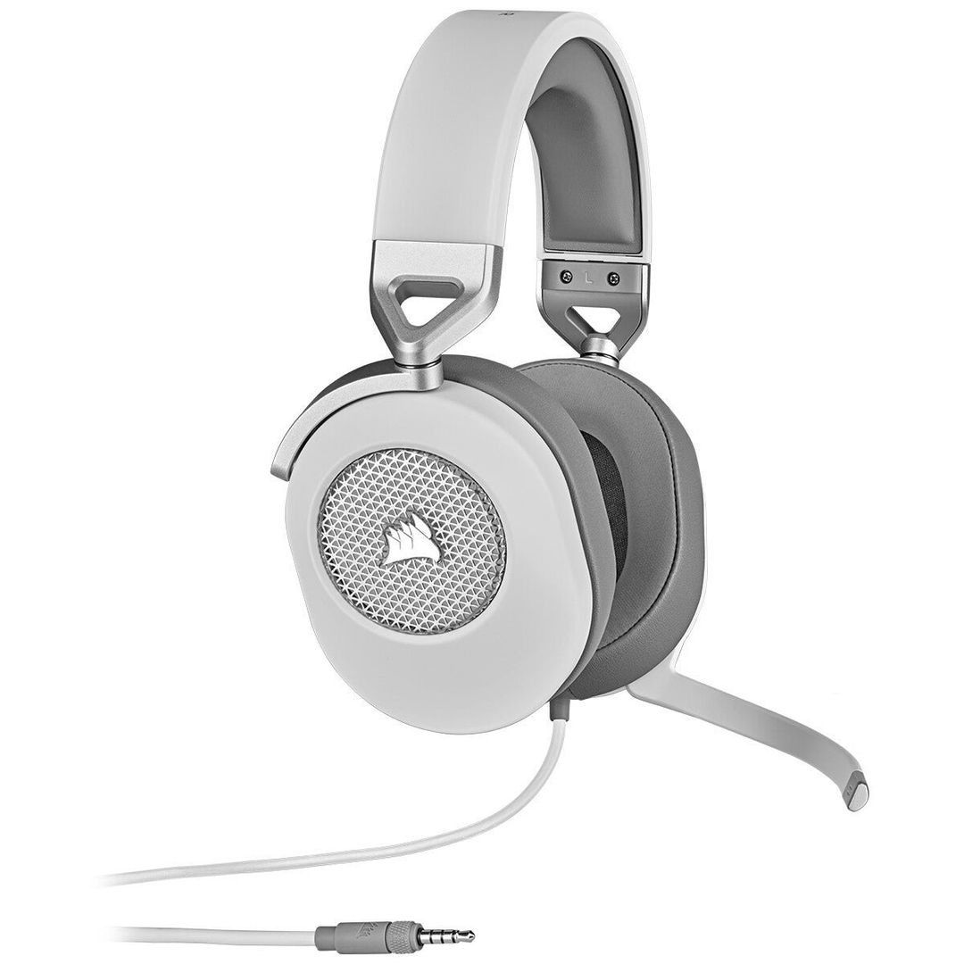 Corsair HS65 SURROUND Headset Wired Handheld Gaming White - Image 1