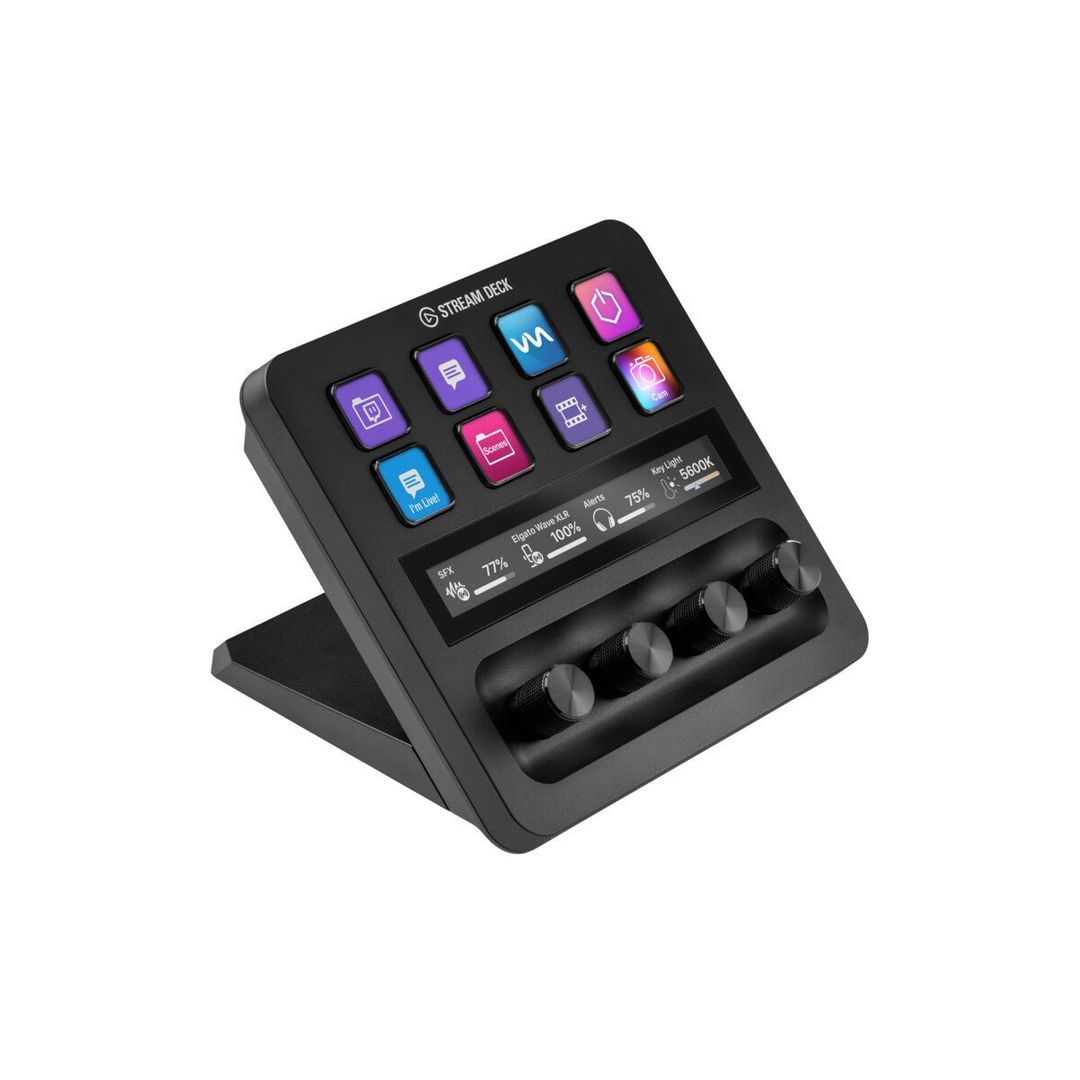 Elgato Stream Deck + BEARBEITUNG Black 8 buttons - Image 1