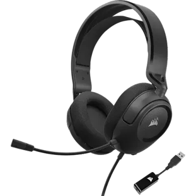 Corsair HS35 SURROUND v2 Headset Wired Head-band Gaming Black - Thumbnail 2