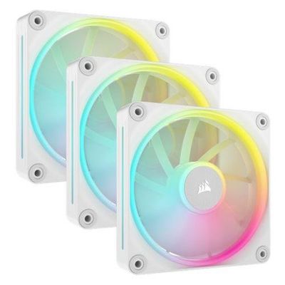 Corsair iCUE LINK LX120 RGB Fan 12 cm 400 RPM 2400 RPM White - Thumbnail 2