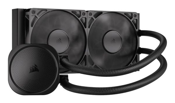 Corsair Nautilus 240 RS Motherboard All-in-one liquid cooler Black - Thumbnail 2