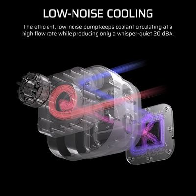 Corsair Nautilus 240 RS ARGB Liquid Processor All-in-one liquid cooler Black 1 pc(s)