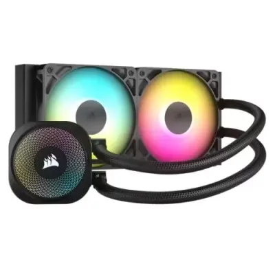 Corsair Nautilus 240 RS ARGB Liquid Processor All-in-one liquid cooler Black 1 pc(s) - Thumbnail 2