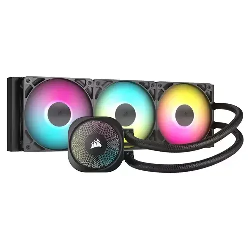 Corsair Nautilus 360 RS ARGB Processor Air cooler Black - Image 1