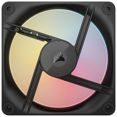 Corsair iCUE LINK LX120-R RGB Computer case Fan 12 cm Black 1 pc(s) - Thumbnail 2