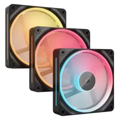 Corsair iCUE LINK LX120-R RGB Computer case Fan 12 cm Black 3 pc(s)