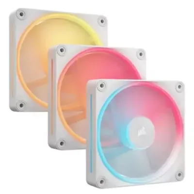 Corsair iCUE LINK LX120-R RGB Computer case Fan 12 cm White 3 pc(s)