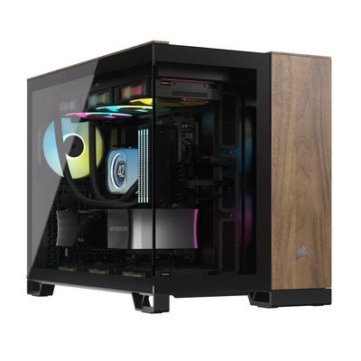 Corsair CC-9011286-WW computer case Midi Tower Black Walnut