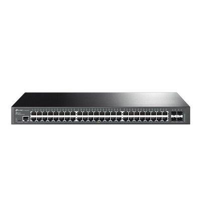 TP-Link JetStream 48-Port Gigabit L2+ Managed Switch with 4 10GE SFP+ Slots Managed L2+ Gigabit Ethernet (10/100/1000) Rack mounting 1U