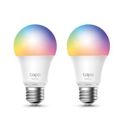TP-Link Tapo Smart Wi-Fi Light Bulb Multicolor 2-Pack
