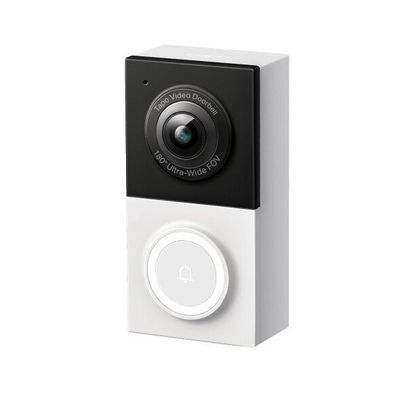 TP-Link Tapo Smart Wired Video Doorbell Black White - Thumbnail 2