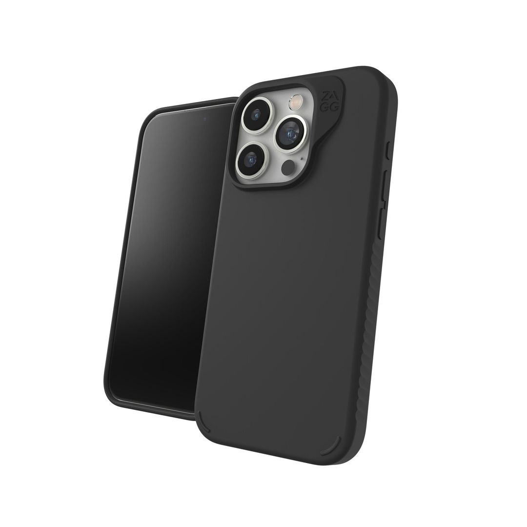 ZAGG Cases Manhattan Snap Apple iPhone 15 Pro Black EN/FR - Image 1