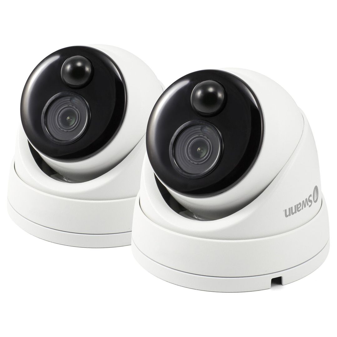 Swann SWPRO-1080MSDPK2-EU security camera Dome IP security camera Indoor & outdoor Ceiling - Image 1