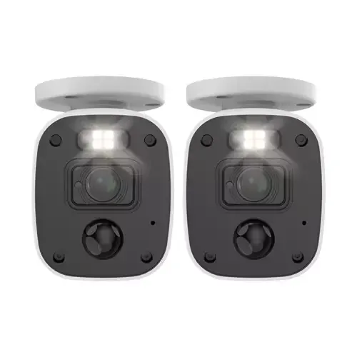 Swann Home 2K DVR Audio/Video Flashing & Spotlight Add-On Bullet Camera 2 Pack - Image 1
