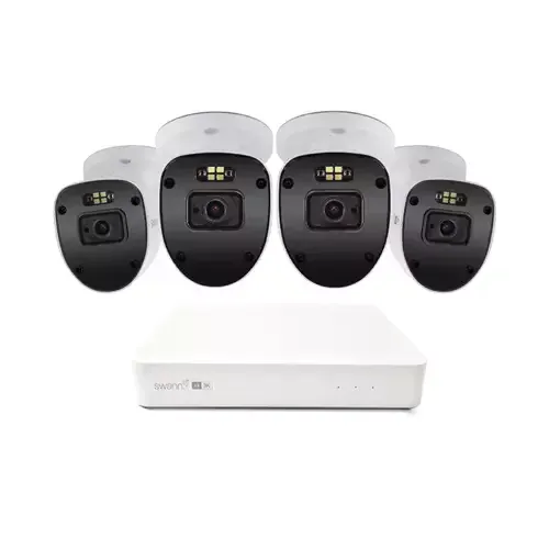 Swann AdvancedX 5MP Wired NVR Security System with 24/7 Recording - 4 Bullet Camera Kit - Image 1