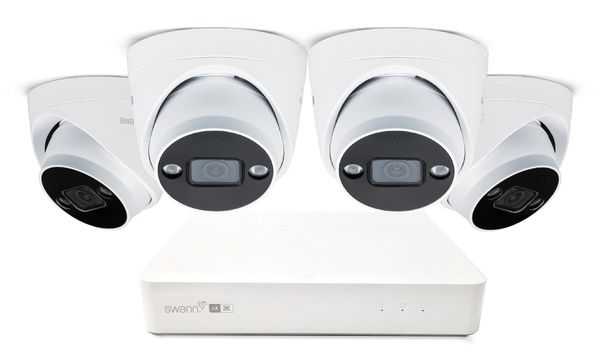 Swann AdvancedX 3K Wired NVR Security System with 24/7 Recording - 4 Dome Camera Kit - Thumbnail 2