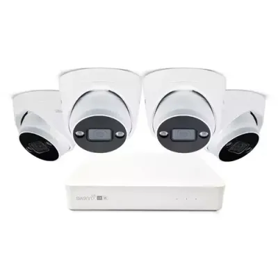 Swann AdvancedX 3K Wired NVR Security System with 24/7 Recording - 4 Dome Camera Kit