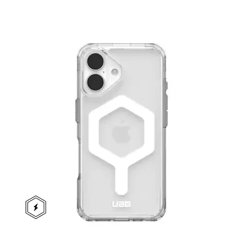 Urban Armor Gear Plyo mobile phone case 15.5 cm (6.1") Cover Transparent White - Image 1