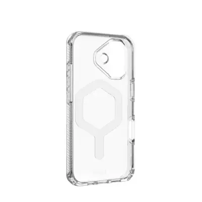 Urban Armor Gear Plyo mobile phone case 16 cm (6.3") Cover Transparent White