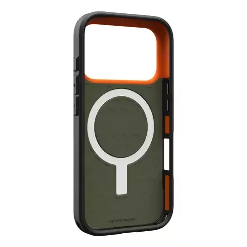 Urban Armor Gear 114545117297 mobile phone case 16 cm (6.3") Cover Olive Orange - Image 1