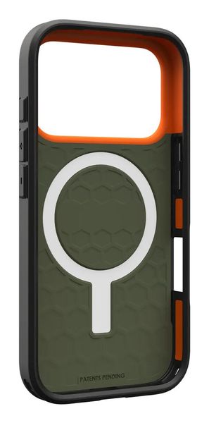 Urban Armor Gear 114545117297 mobile phone case 16 cm (6.3") Cover Olive Orange - Thumbnail 2