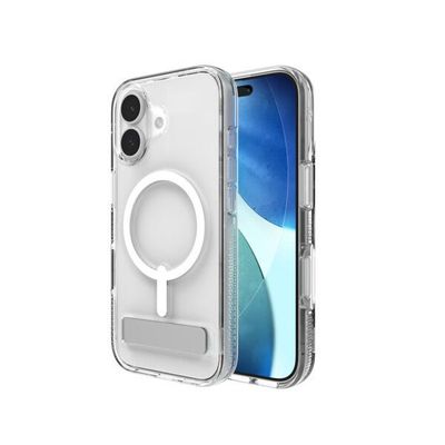 ZAGG Crystal Palace Snap Kickstand (Button Cover) Case For Apple iPhone 17 - Thumbnail 2