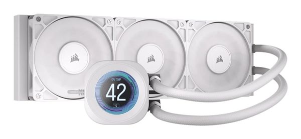 Corsair Nautilus 360 RS Processor All-in-one liquid cooler 12 cm White
