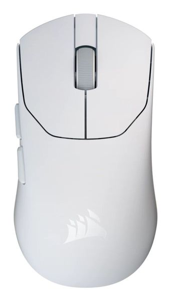Corsair SABRE v2 PRO Ambidextrous Optical RF Wireless 33000 DPI White - Thumbnail 2