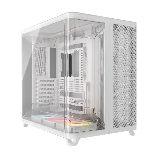 Corsair AIR 5400 RS-R ARGB Midi Tower White - Image 1
