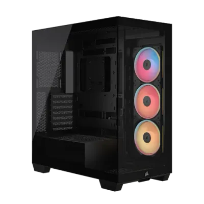 Corsair Midi Tower 3500X LXR LINK TG Black