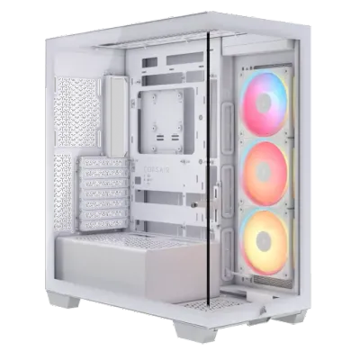 Corsair Midi Tower 3500X LXR LINK TG White