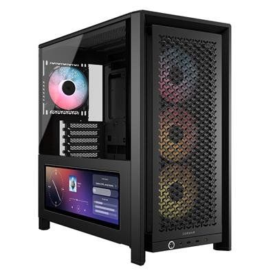 Corsair FRAME 4000D LCD RS ARGB Midi Tower Black - Thumbnail 2