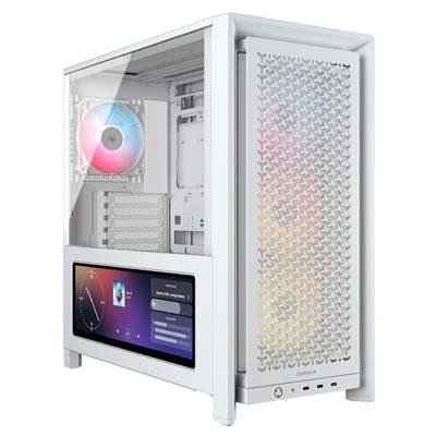 Corsair FRAME 4000D LCD RS ARGB Midi Tower White - Thumbnail 2